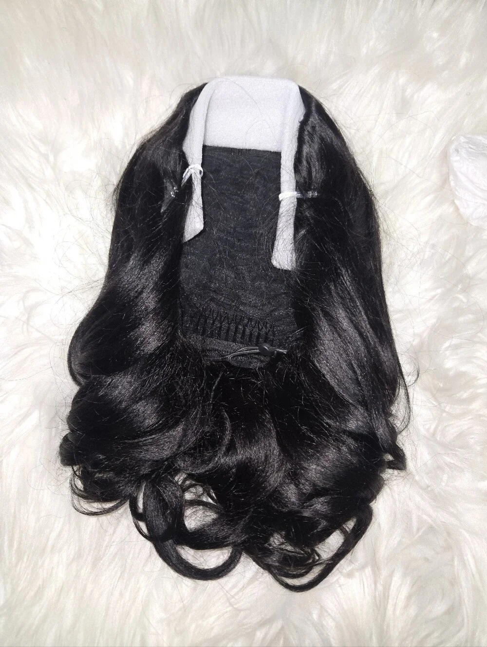Yaki Loose Body Half Wig with Adjustable Strap 16inch